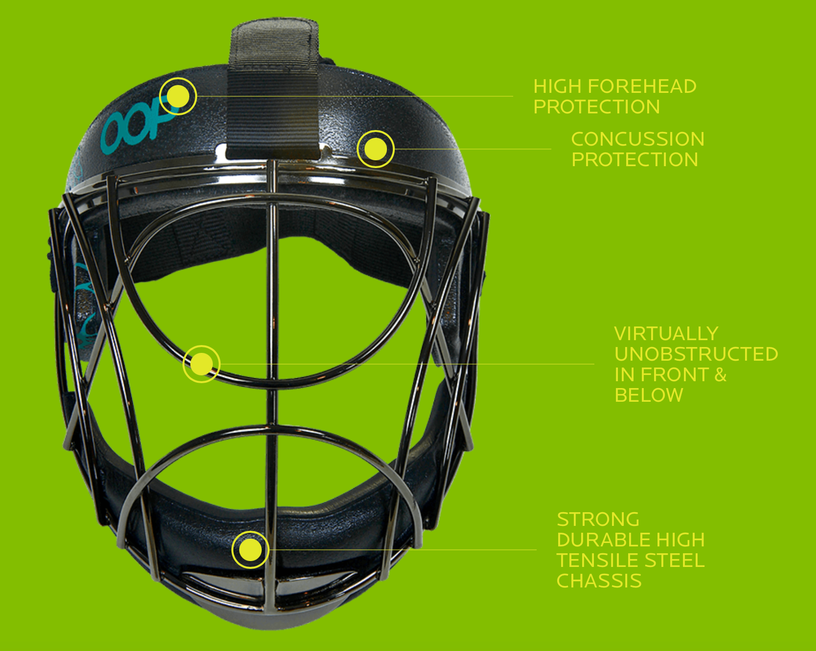 OOP FaceOff STEEL Máscaras de Corto