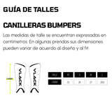 CANILLERAS BUMPERS NEGRO